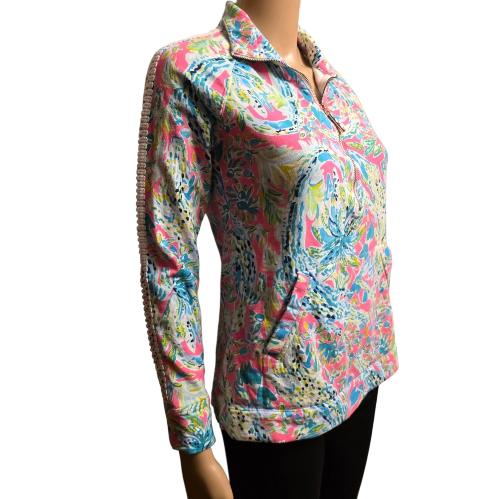 Lilly Pulitzer Pullover Sweatshirt Size XS - Picture 4 of 16